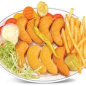 jumbo prawns plate