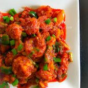 Schezwan Prawns