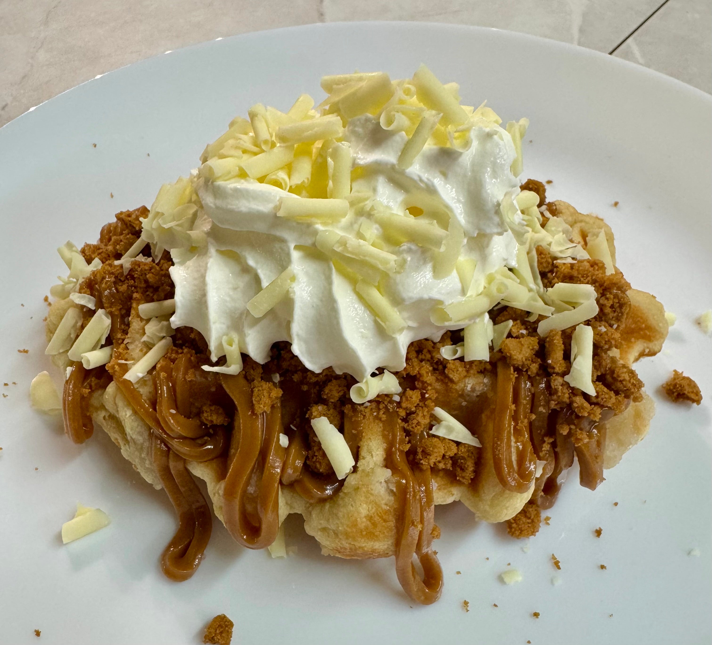 Belgian Biscoff Waffle