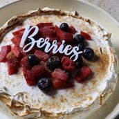 Forest berry cake