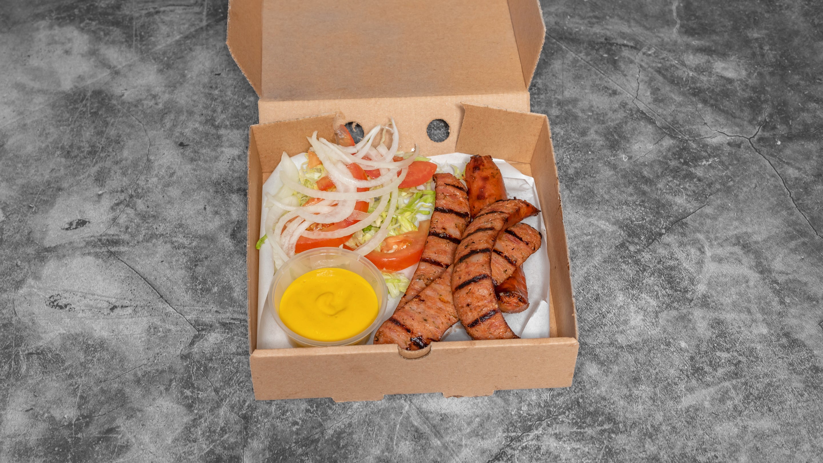 Greek Grilled Pork Sausages