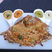 Onion Rava Dosa
