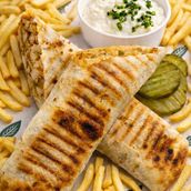 Mediterranean shawarma