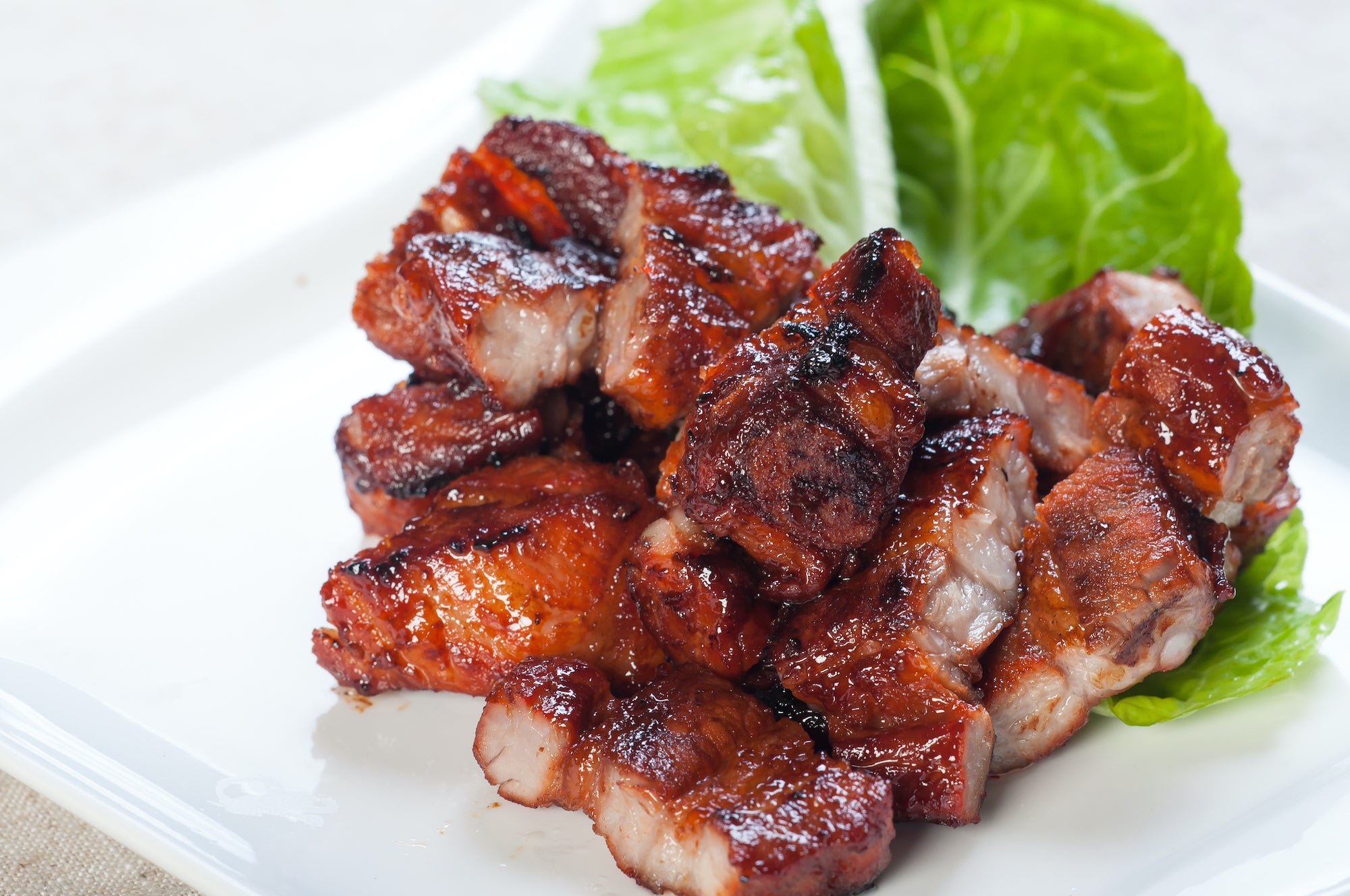 Pork belly BBQ (삼겹살 구이)