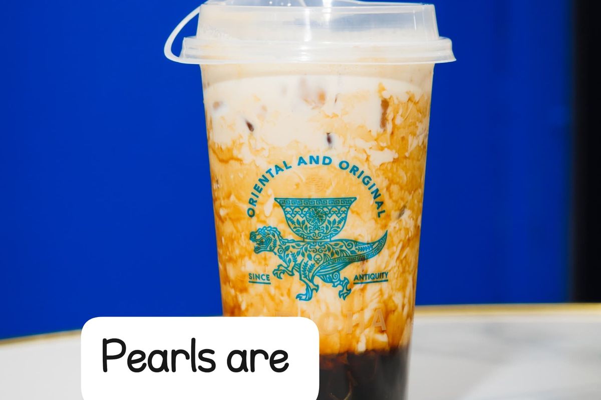 Brown Sugar Pearls Fresh Milk Tea 黑糖珍珠鮮奶茶 (D)