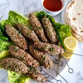 Chicken Seekh Kebab (6 pcs)