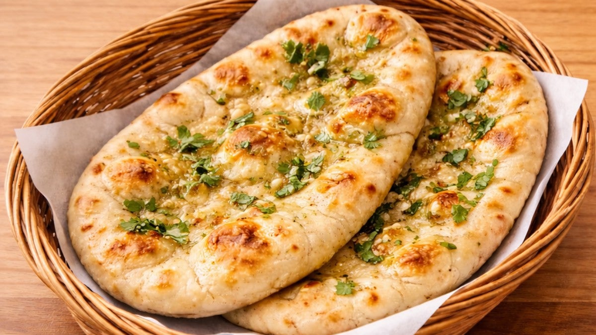 Chilli Coriander Naan