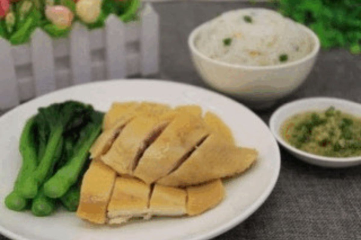 Chicken Rice 薑蓉切雞飯
