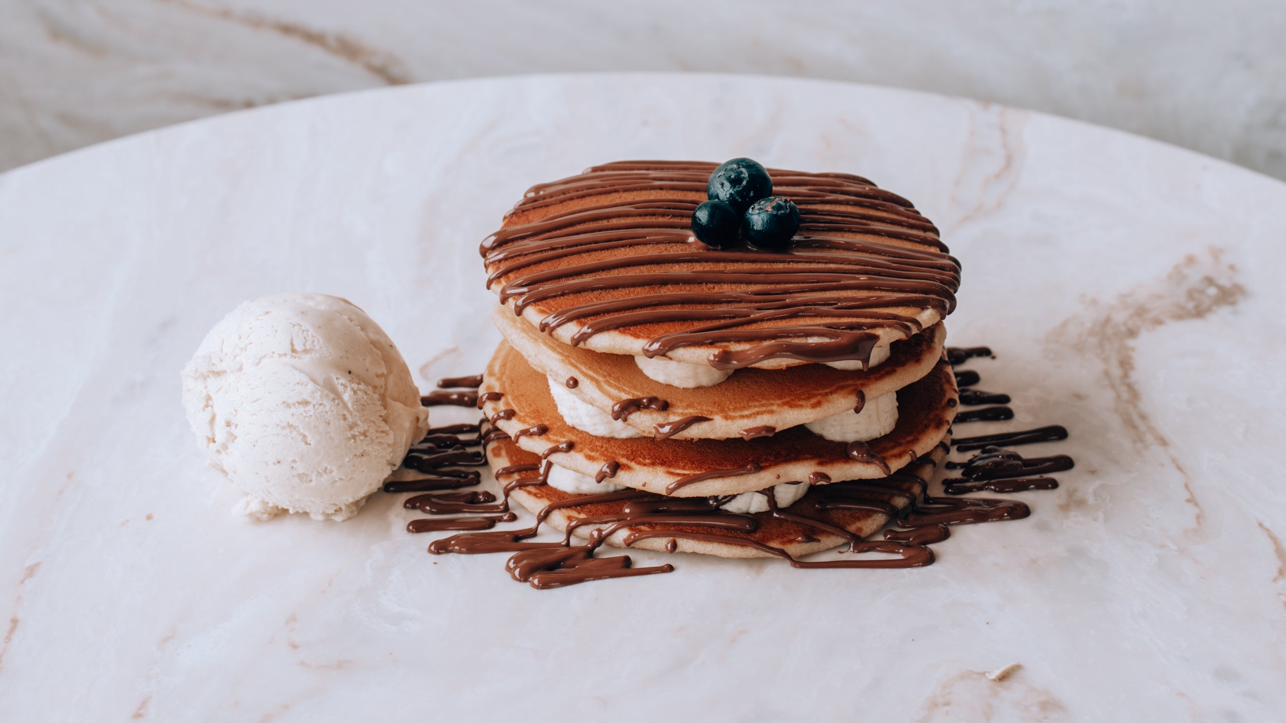 Banutella Berry Pancake