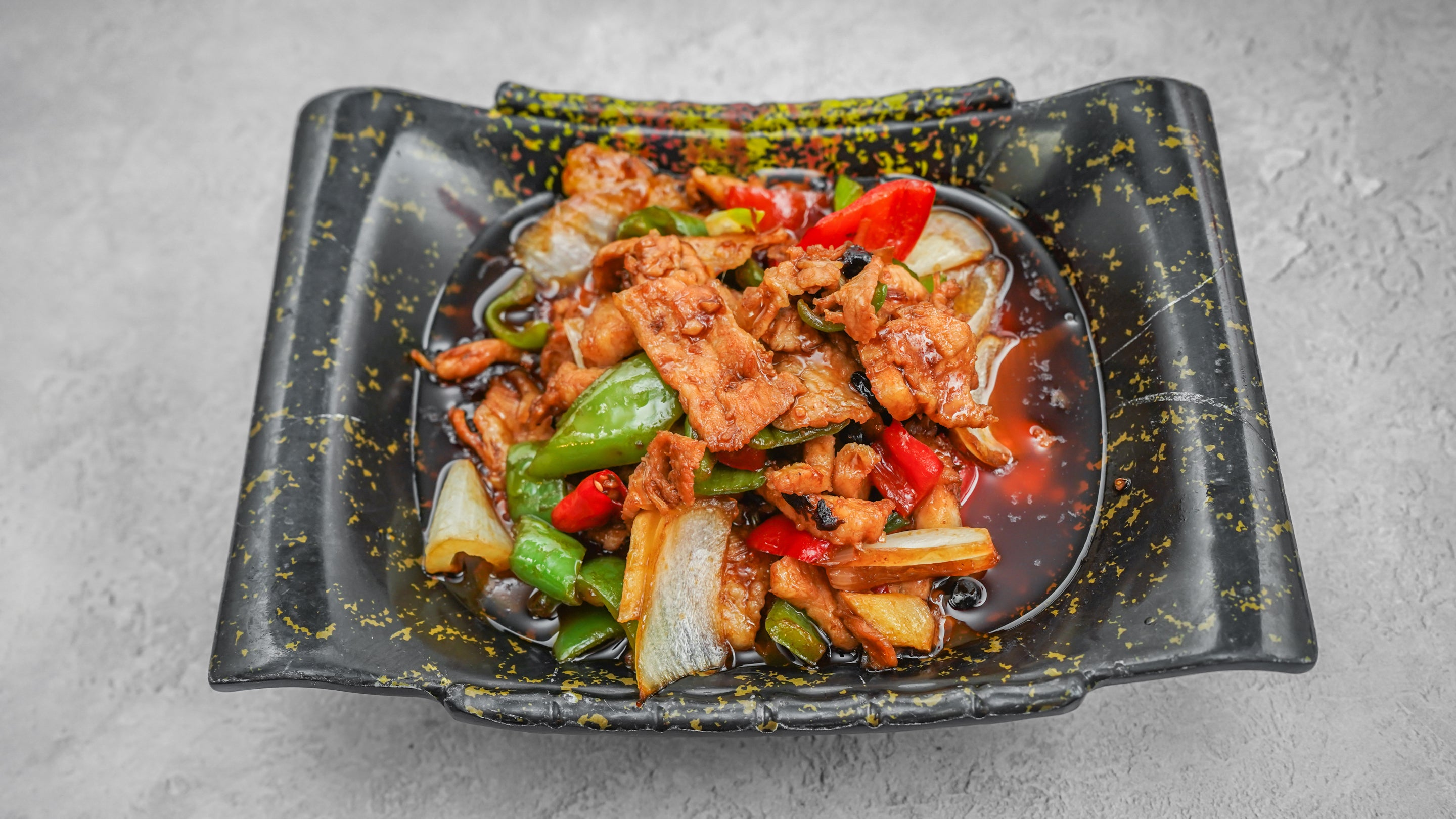 Stir Frieds Slice Pork With Chili农家小炒肉