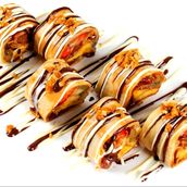 Fruit Mix Crepe Roll