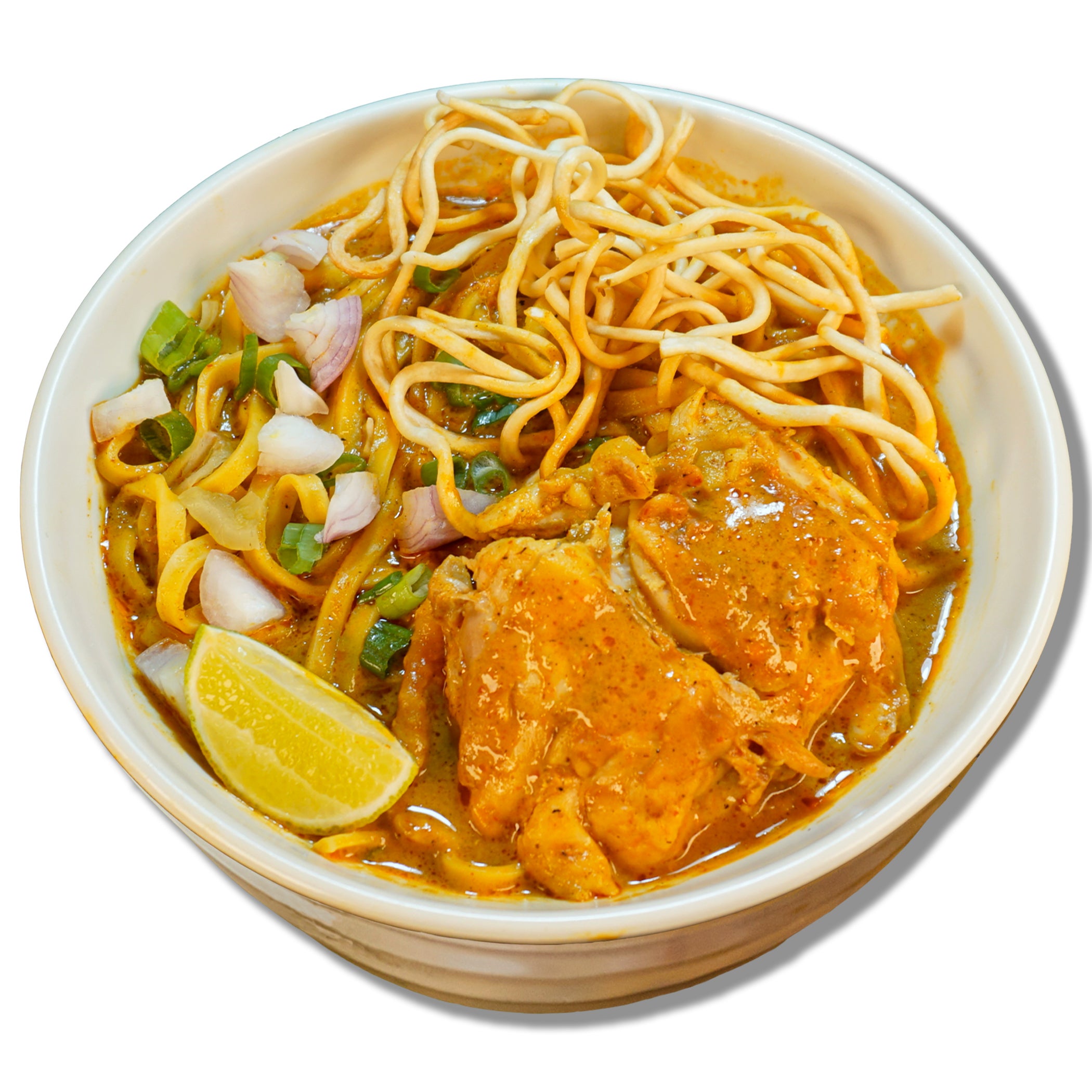 Khoa Soi Noodles with Chicken
