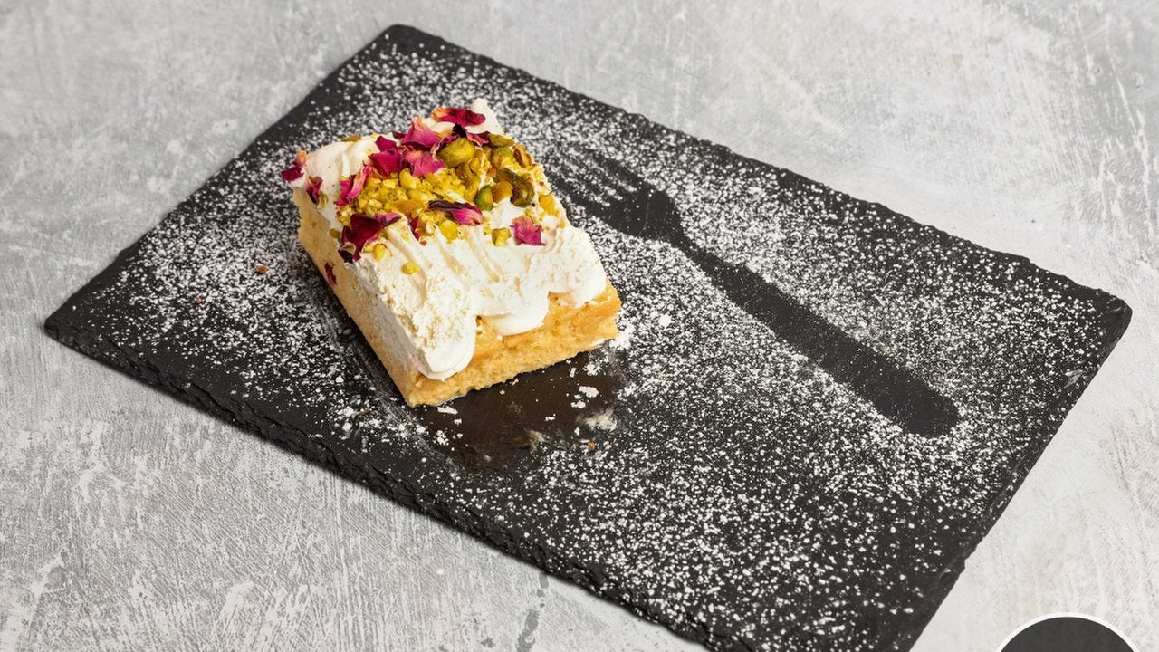 Milk Malai cake