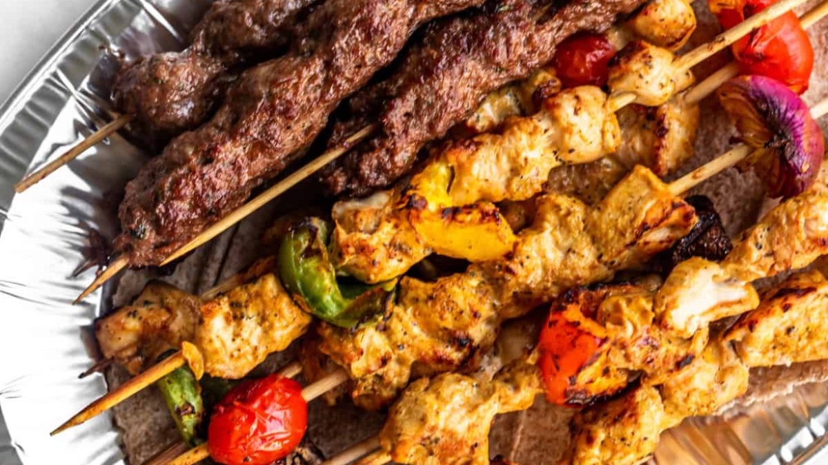 Chicken Shish and Lamb Kofte