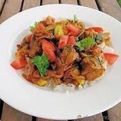 Naghar Nashef With White Rice