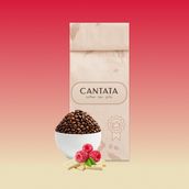 White Choco Raspberry - Flavored Coffee Beans (100g)