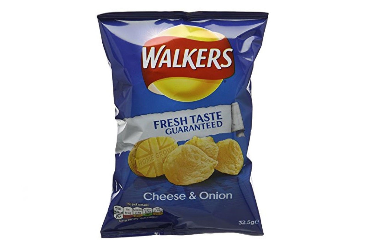 Walkers Cheese and Onion