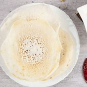 Appam With Chicken Stew