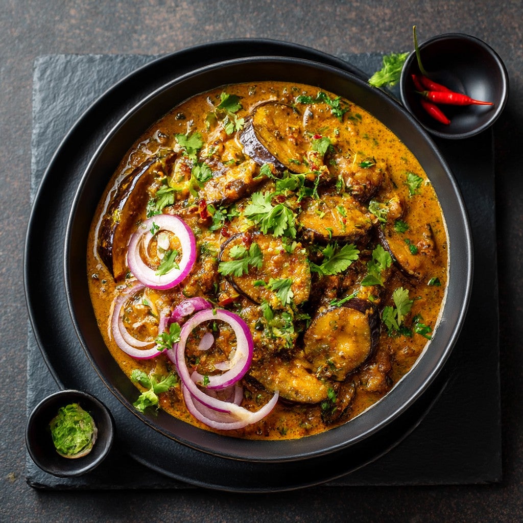 🍆🥘 Aubergine Curry