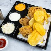 Half Broasted Chicken 4 Pieces