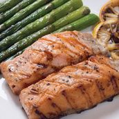 grilled salmon