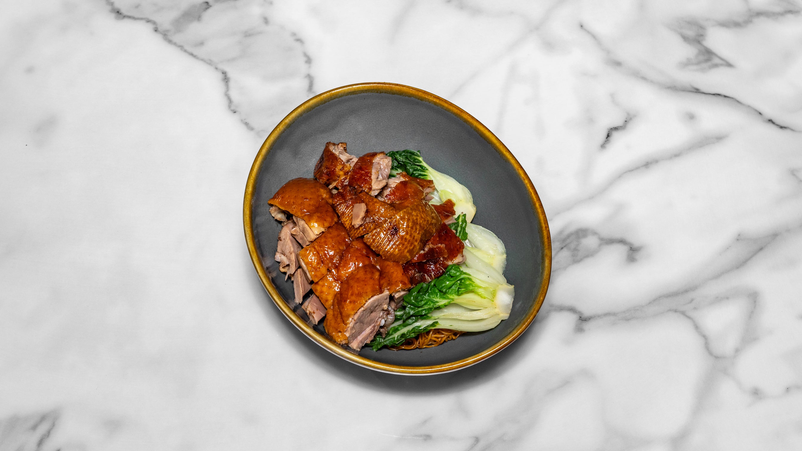 1/4 Roast Duck with Noodles