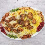 chicken moqalal platter