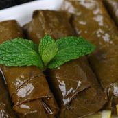 Grape leaves with Oil