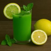 Lemon Juice With Mint