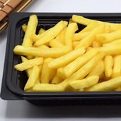 Large Plate Of French Fries