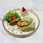 Egg Turkey Wrap Sandwich