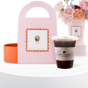 Iced Americano & Flowers