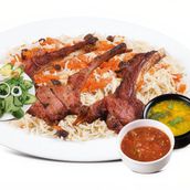Afghan Pulao With Mutton Chops