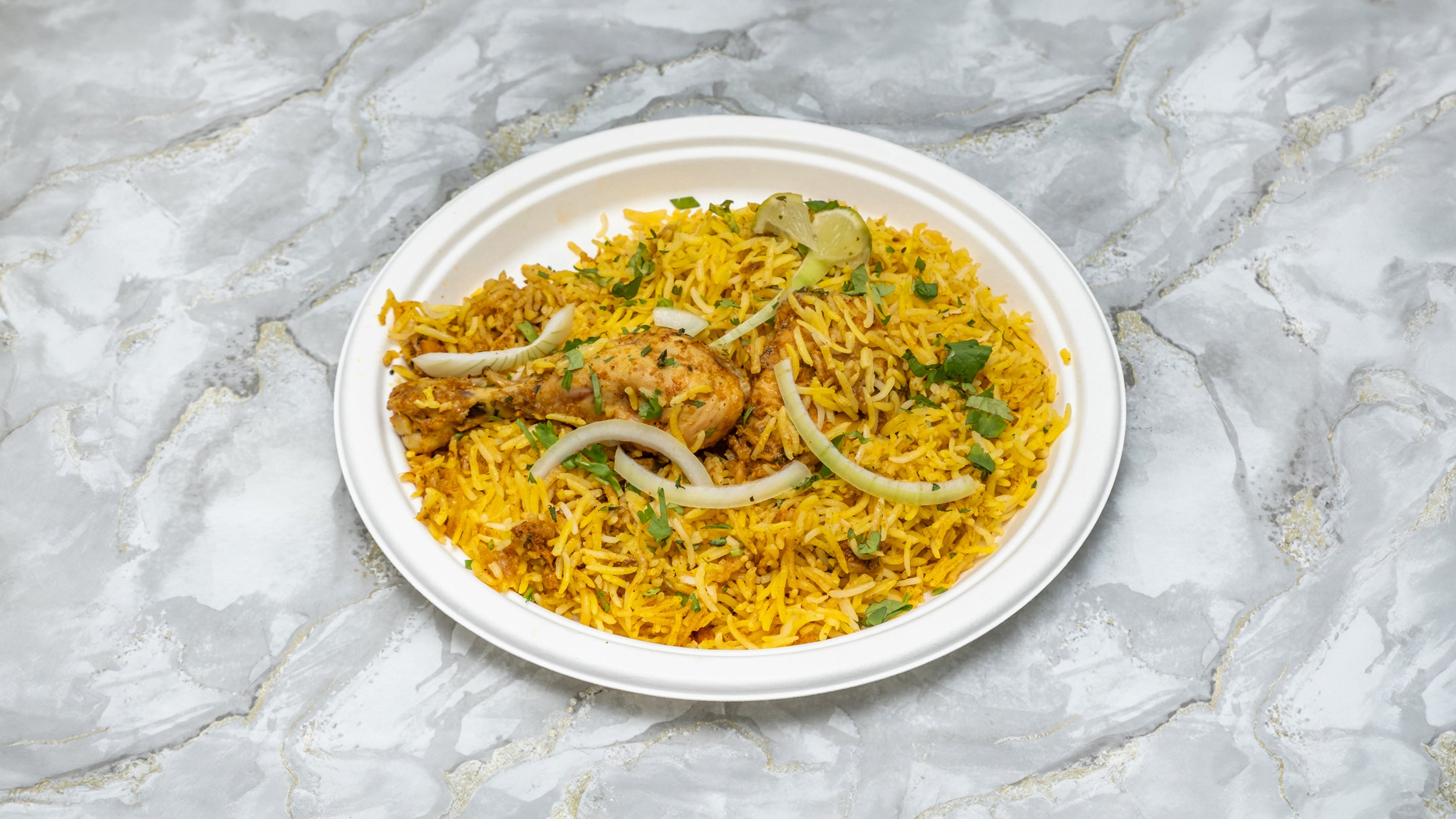 Hyderabadi Chicken Dum Biryani
