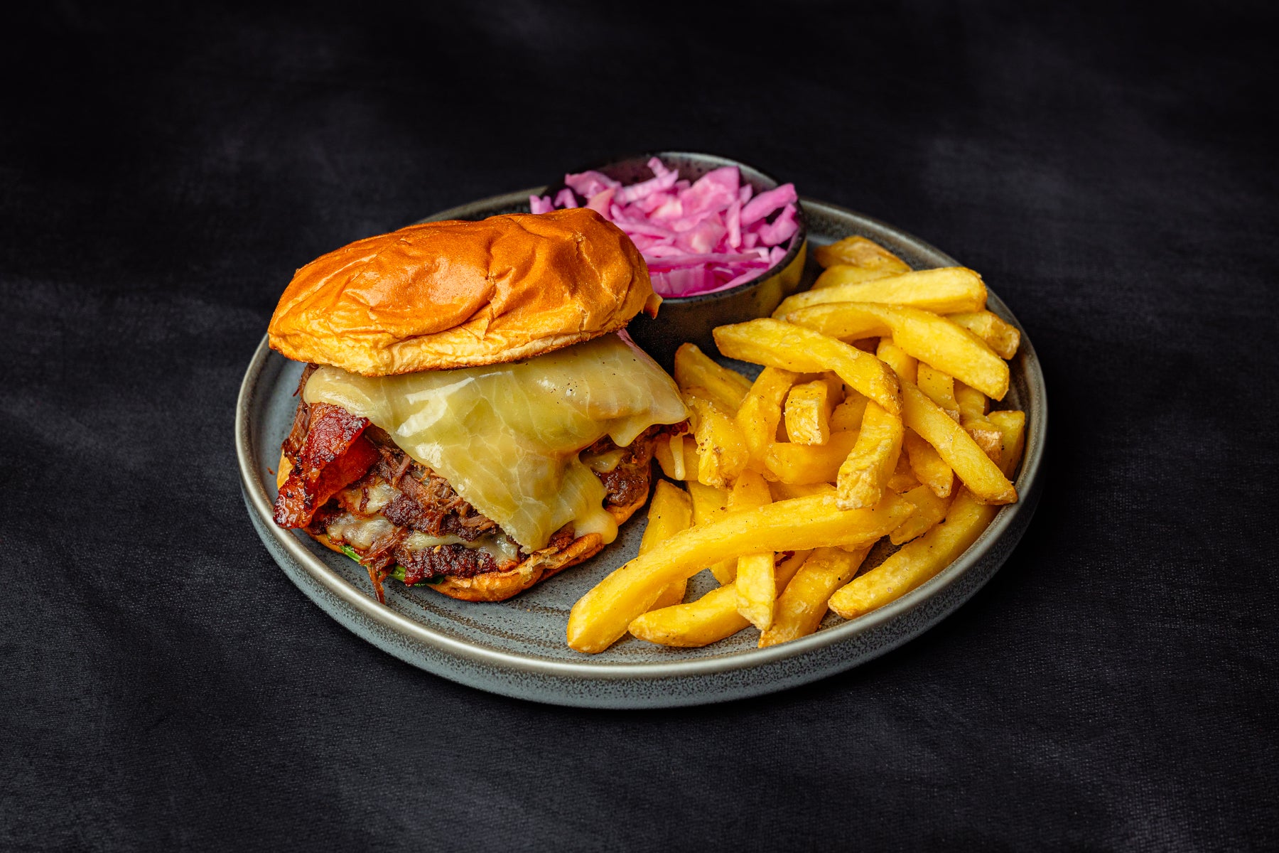 Brickles Smashed Beef Burger