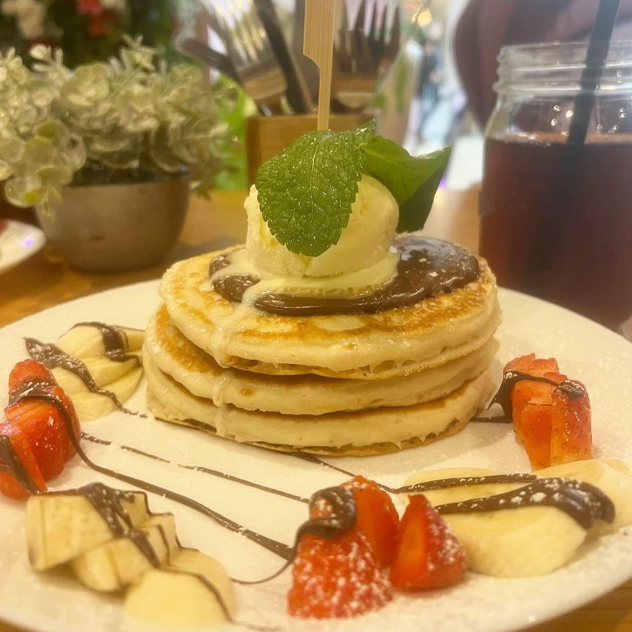 Biscoff Pancakes!!