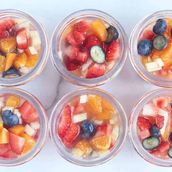 6 Cups Of Fresh Fruit