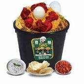 Bucket Chicken 65 Biryani 4 Persons 
