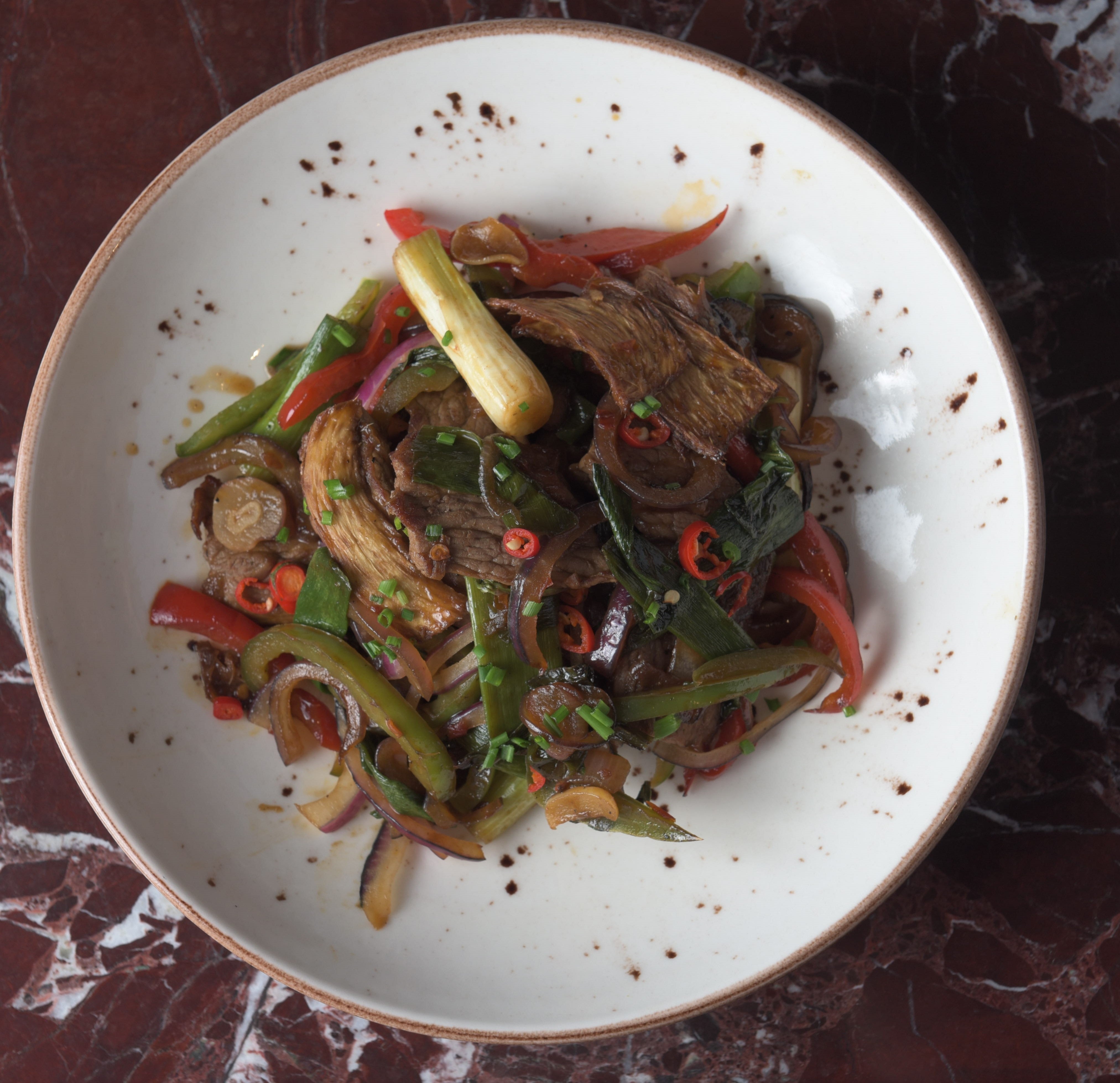 Oriental Beef Wok