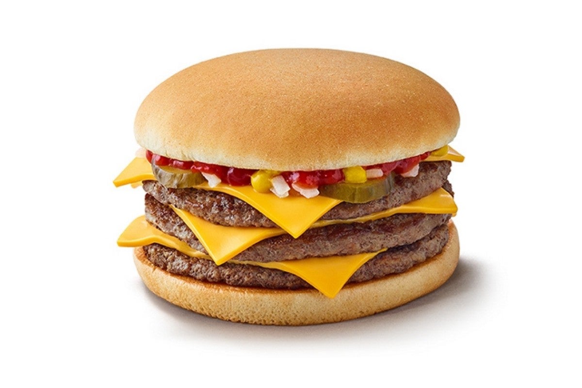 Triple Cheeseburger