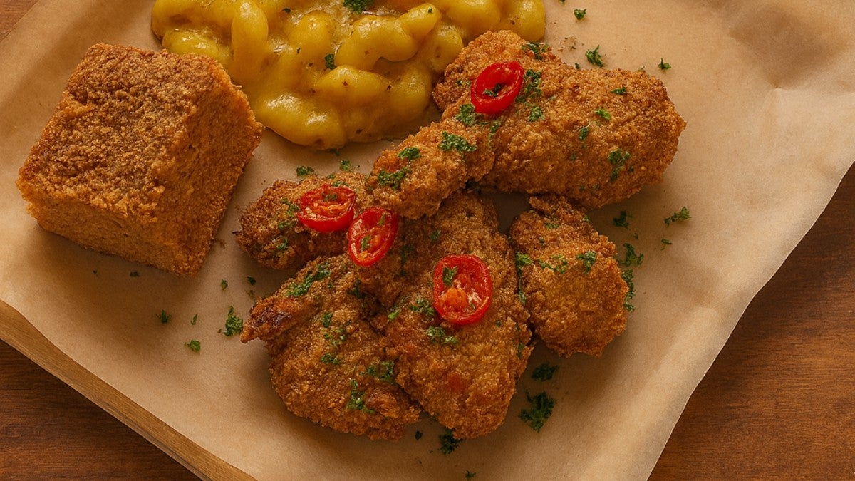 4 Piece Fried Chicken & Cornbread