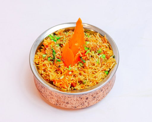 Seasonal Mix Veg And Paneer Biryani (V)