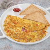 Omelette with Bread