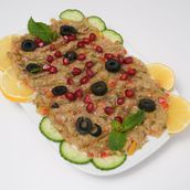 Baba Ghannouj Plate
