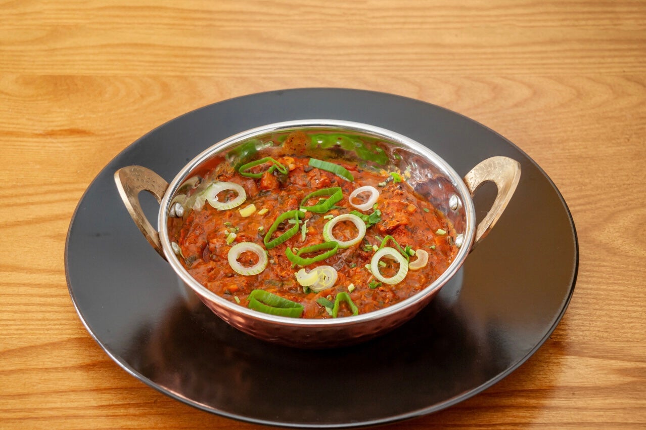 Chicken or Lamb Tikka Balti
