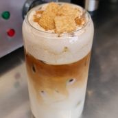 Cinnamon Cream Latte (Cold)