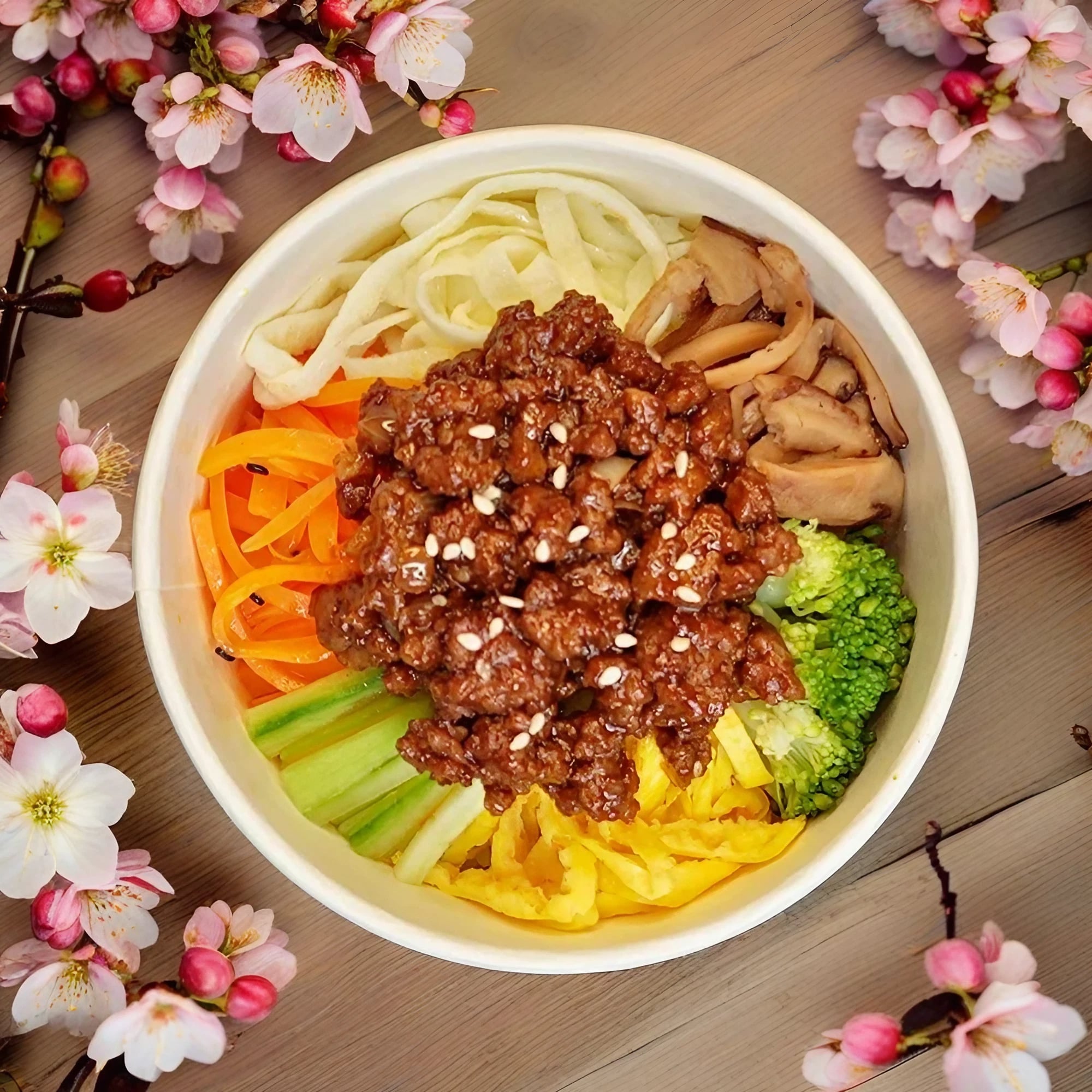Bibimbap-Beef  韓式拌飯-牛肉