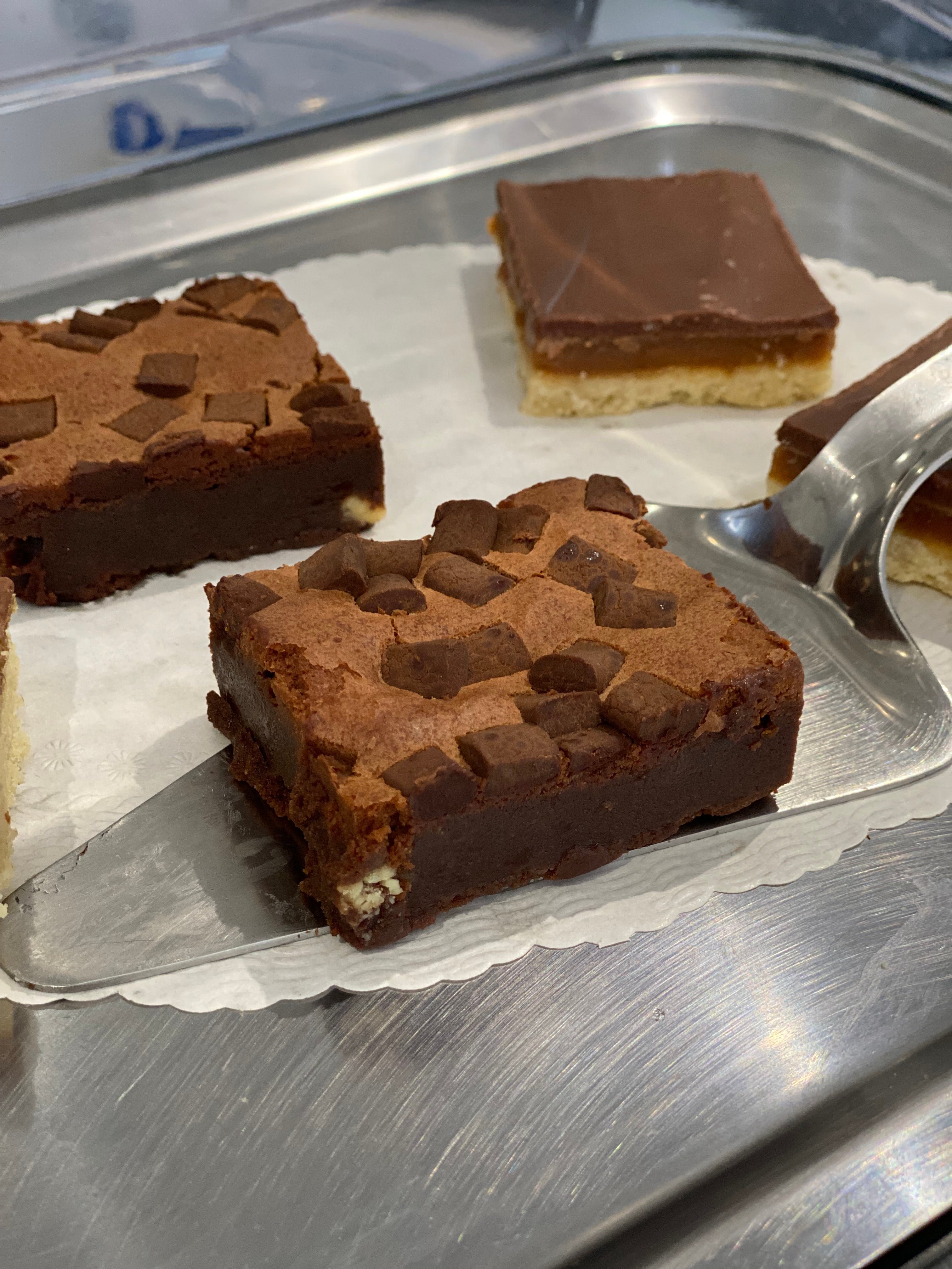 Triple Chocolate Brownie Slice