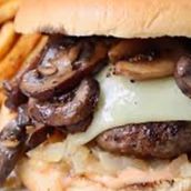 Mushroom Swiss Burger
