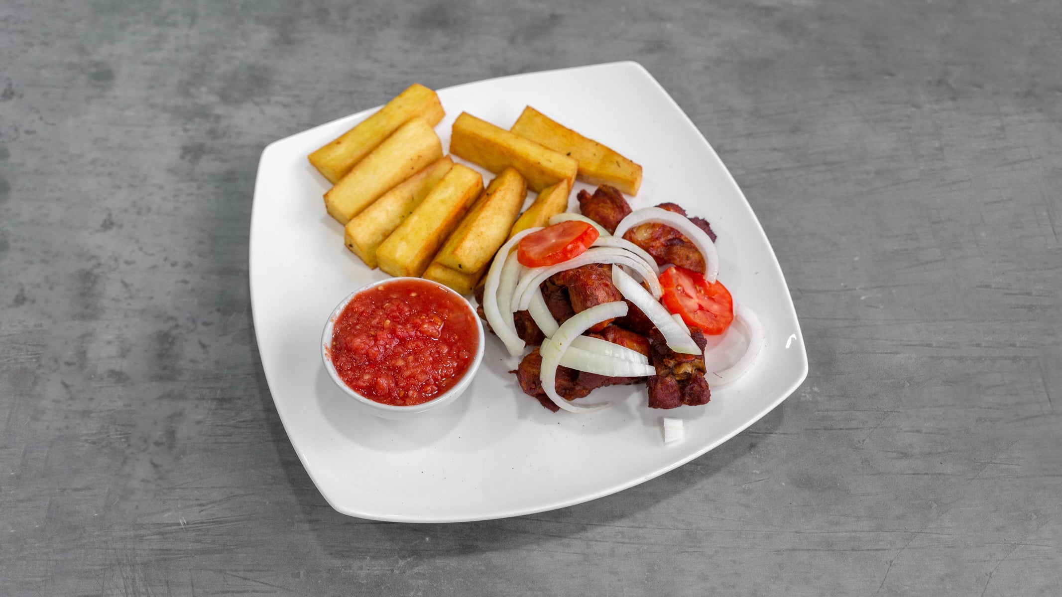 Fried Yam